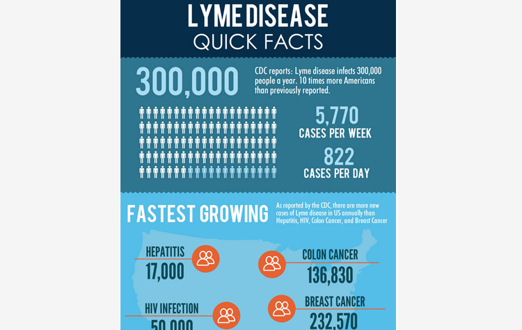 Daniel Cameron, MD Lyme Disease Infographic